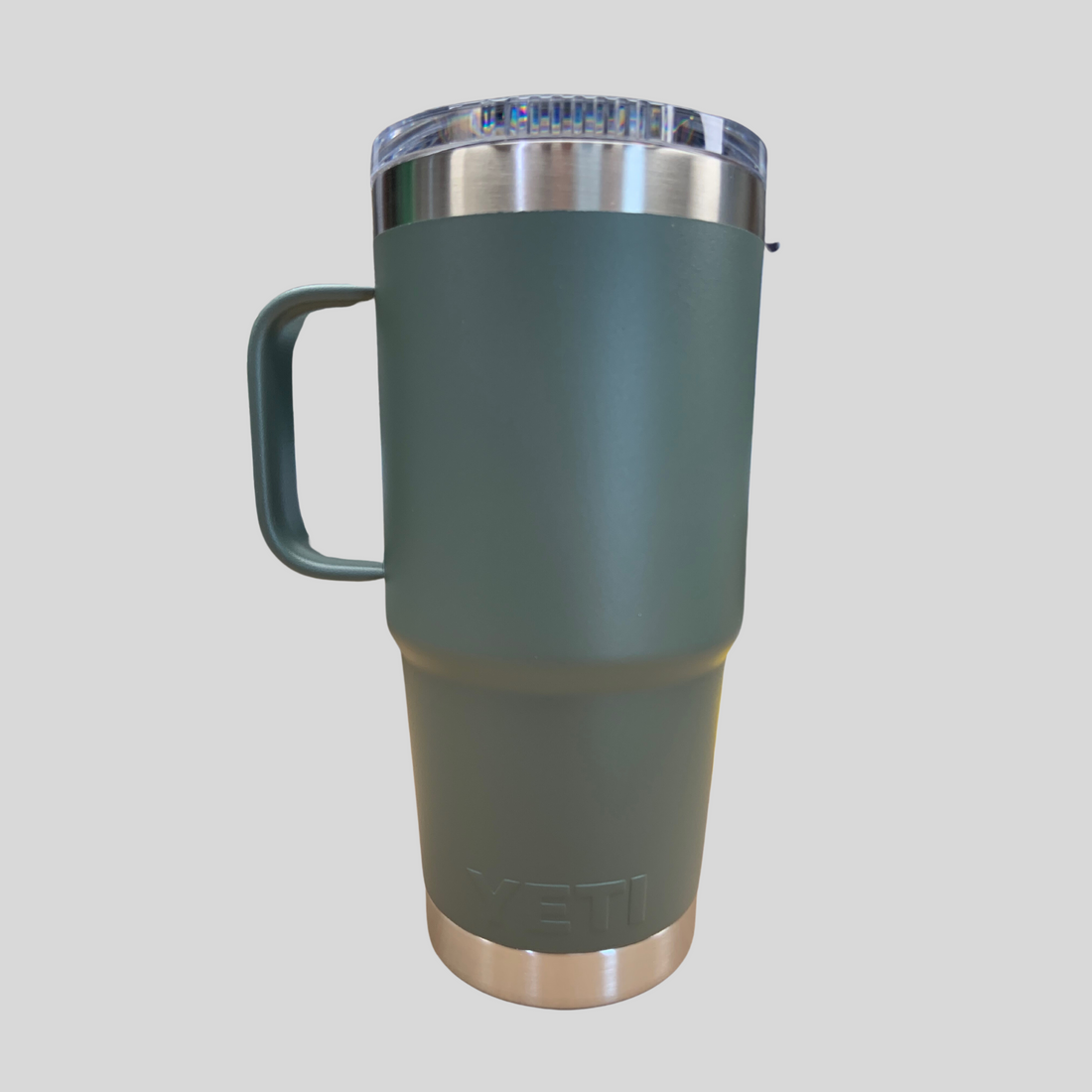 YETI Rambler 20oz Travel Mug with Stronghold Lid-Canopy Green