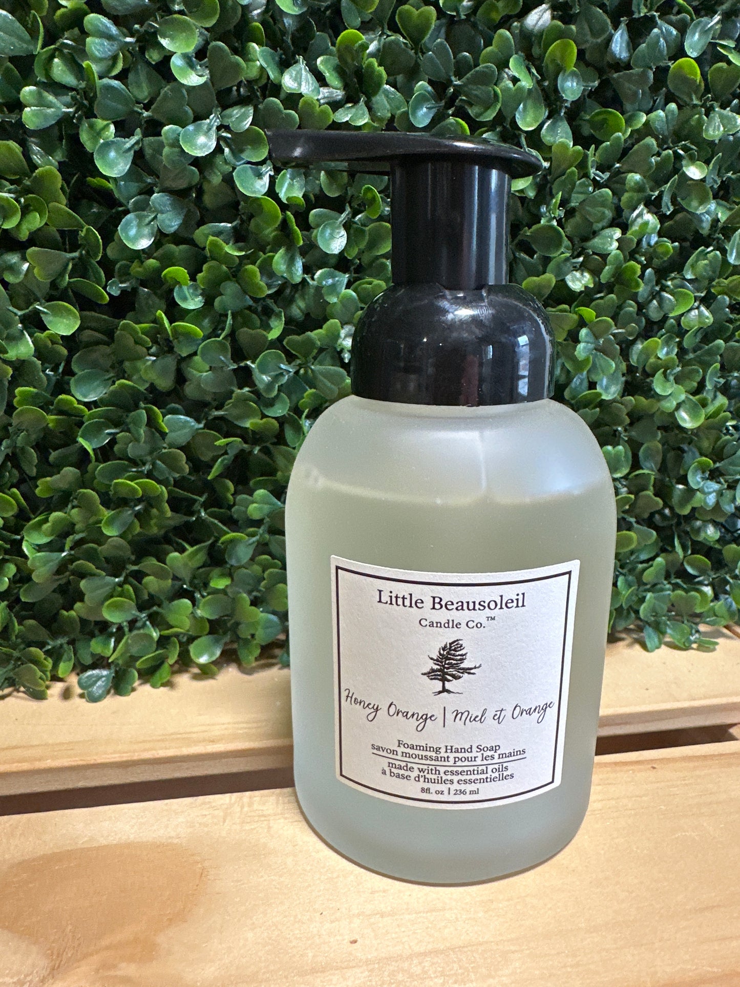 Little Beausoleil Candle Co. – Foaming Hand Soap (8 oz Glass Jar)