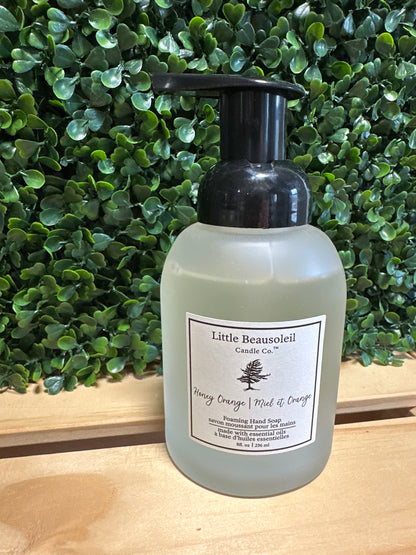 Little Beausoleil Candle Co. – Foaming Hand Soap (8 oz Glass Jar)