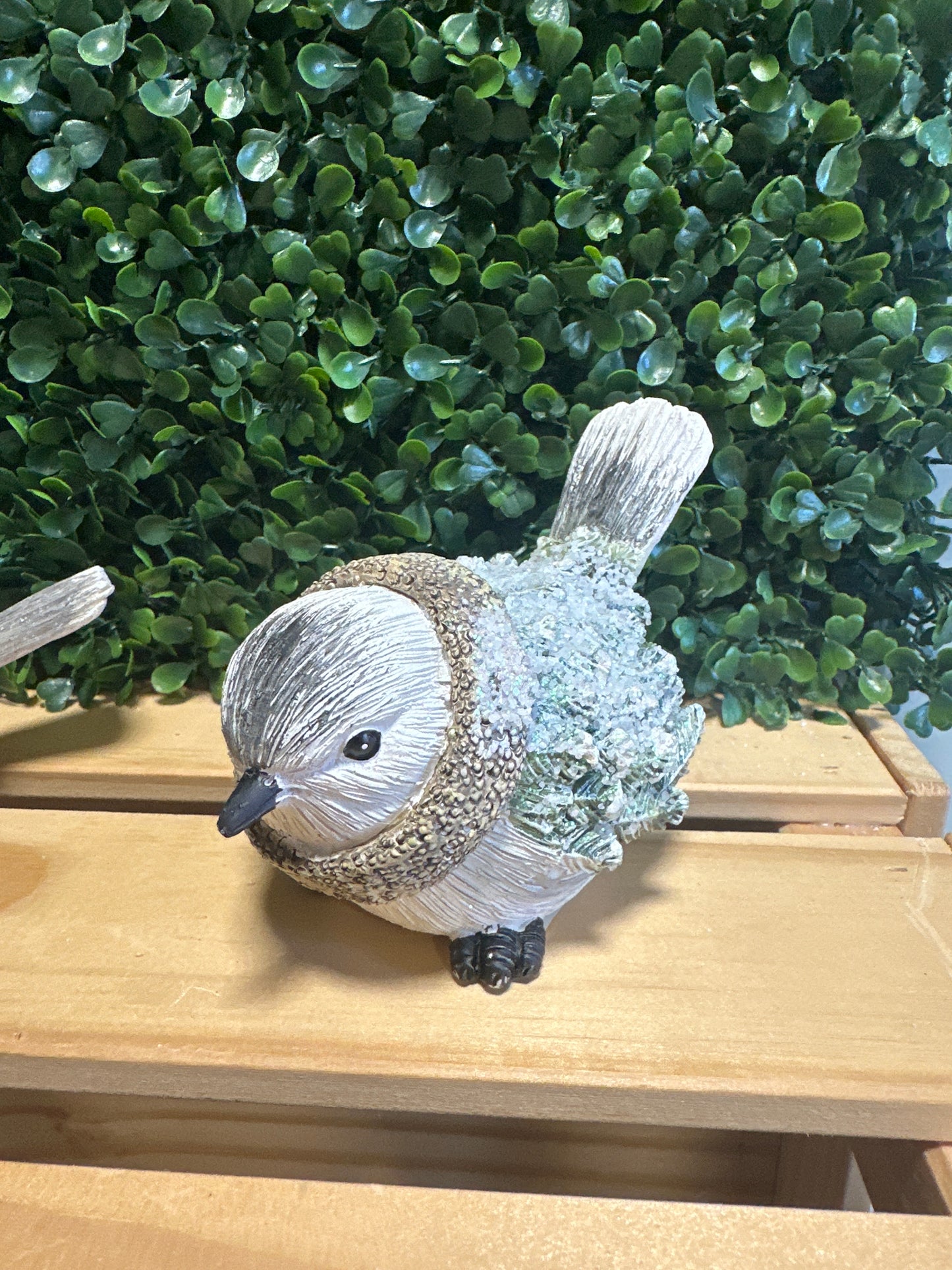 Winter Chickadee Figurines