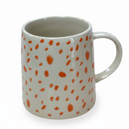 Stoneware Mug With Animal Print Decal
