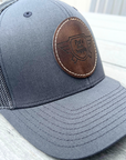 Custom Engraved Leather Hat