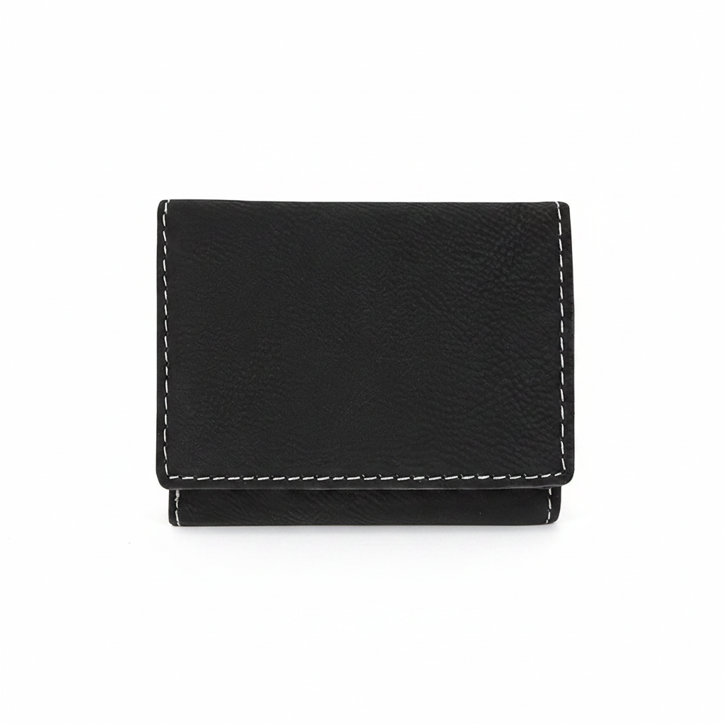 Leatherette Trifold Wallet