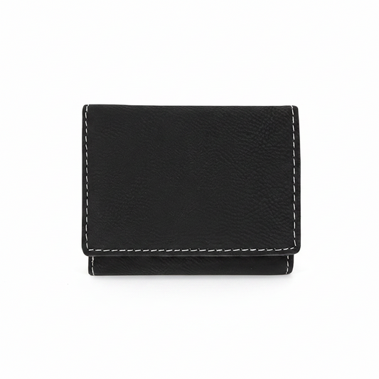 Leatherette Trifold Wallet
