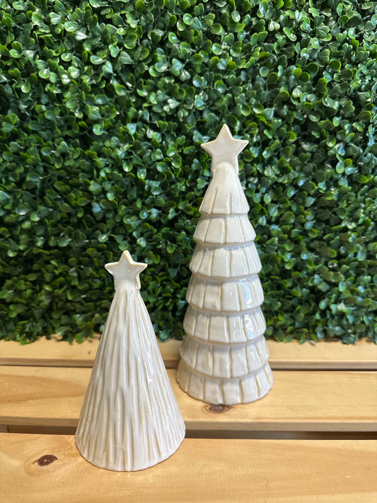 Light-Up Ceramic Tree Decor