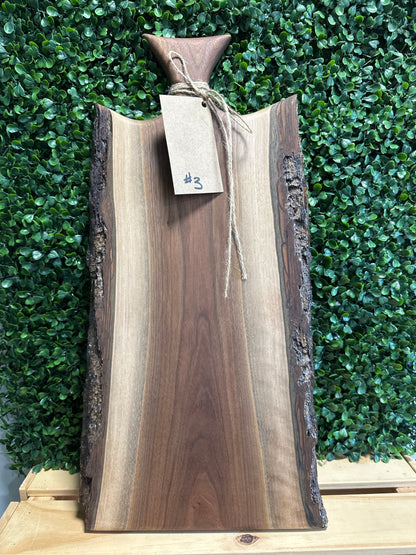 Handcrafted Black Walnut Charcuterie Boards