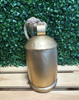 Gold Metal Bells with Rope Hanger