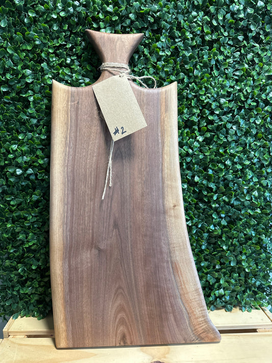 Handcrafted Black Walnut Charcuterie Boards