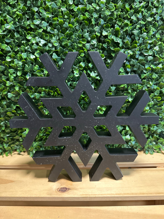 Standing Snowflake Décor