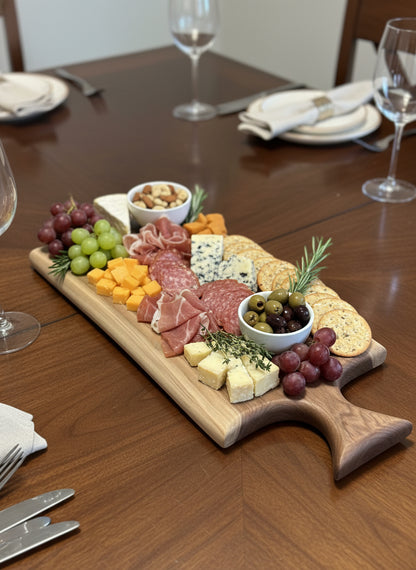 Handcrafted Black Walnut Charcuterie Boards