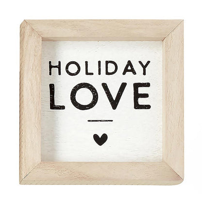 Mini Holiday Framed Signs