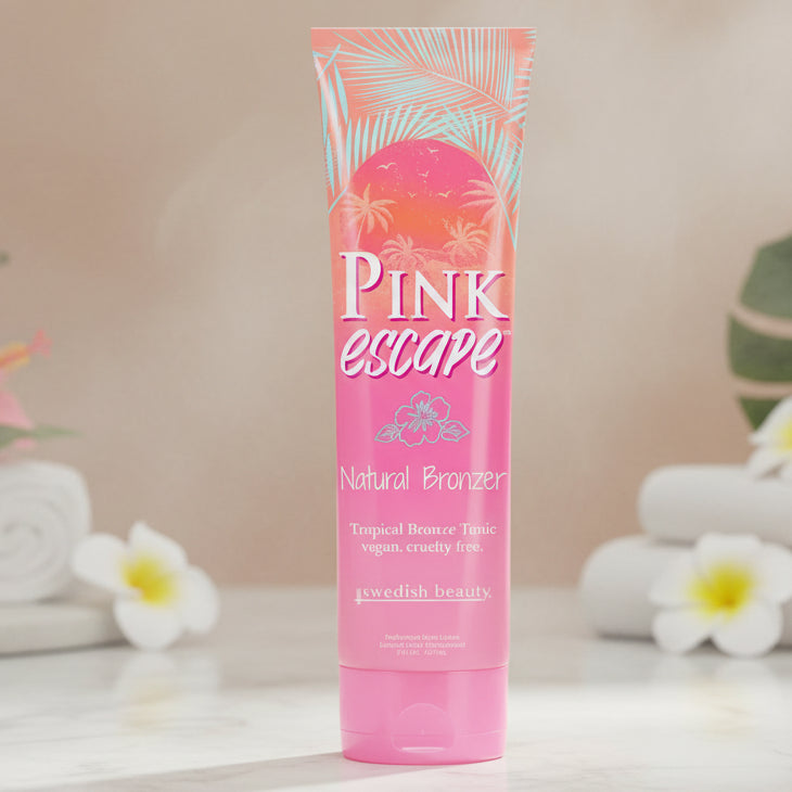 Swedish Beauty Pink Escape Natural Bronzer Tanning Lotion