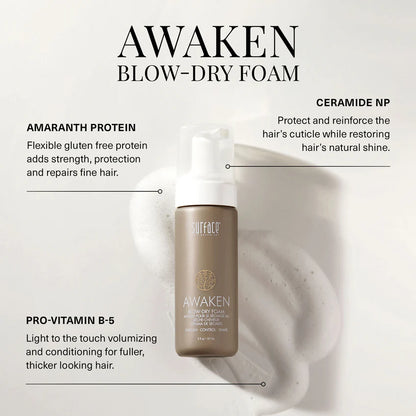 Surface Awaken Blow Dry Foam