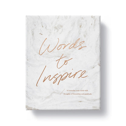 Compendium- Words To Inspire Boxed Note Cards