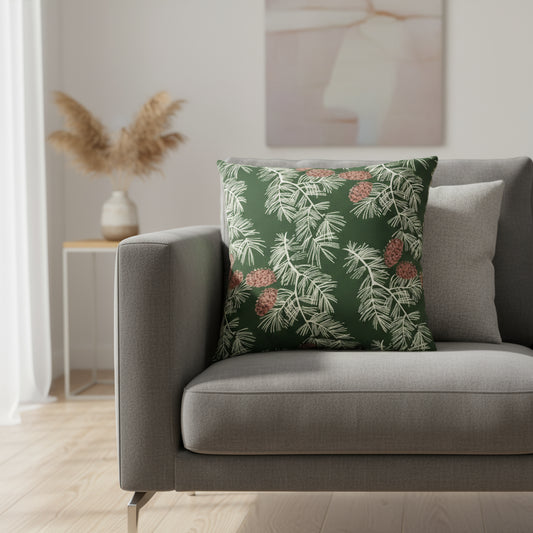 Wilde Pinecone Decorative Pillow