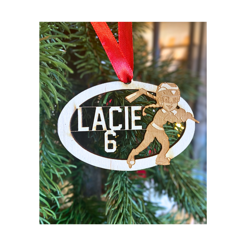 Custom Wood Christmas Ornaments