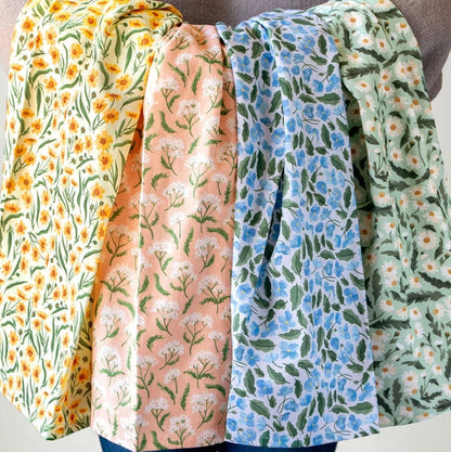 1Canoe2- Floral Towel Set
