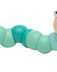 Baby Ganz Wooden Twisty Worm – Colorful, Bendable, and Fun!