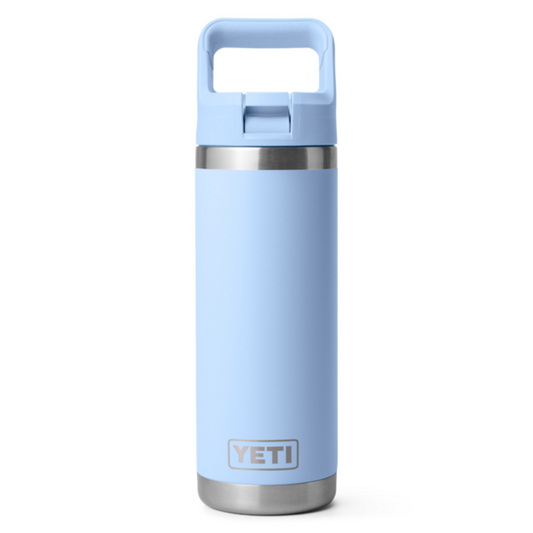 YETI 18oz Bottle with Color Match Straw Lid
