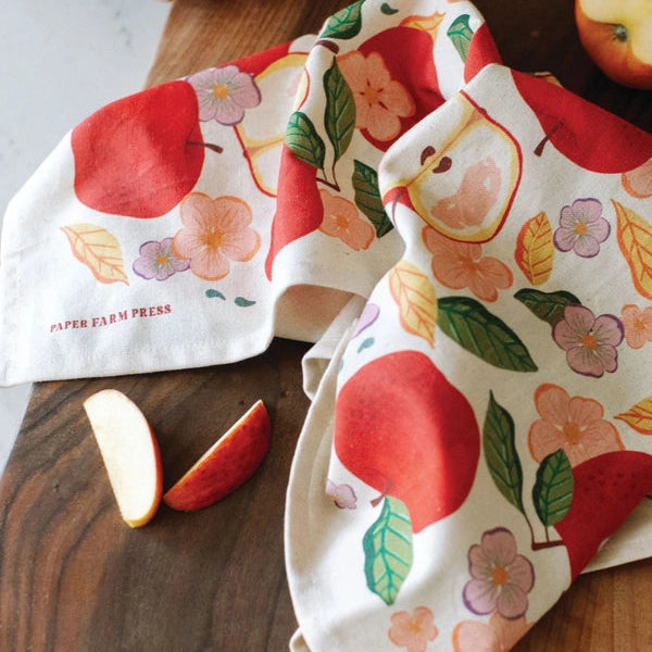 Paper Farm Press- Fruit Themed Tea Towel