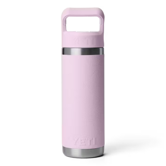 YETI 18oz Bottle with Color Match Straw Lid