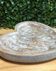 Heart Shaped Wooden Bowls