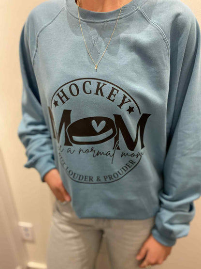 Hockey Mom French Terry Crewneck – Koi Element