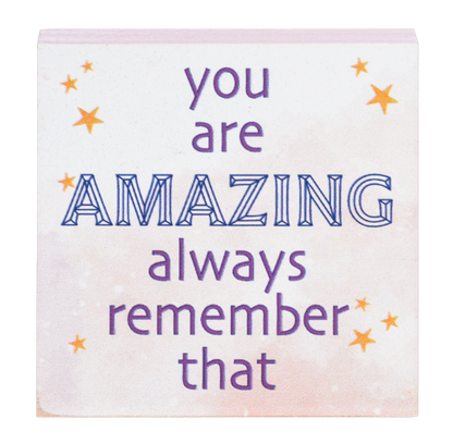 Block Talk Decorative Displays