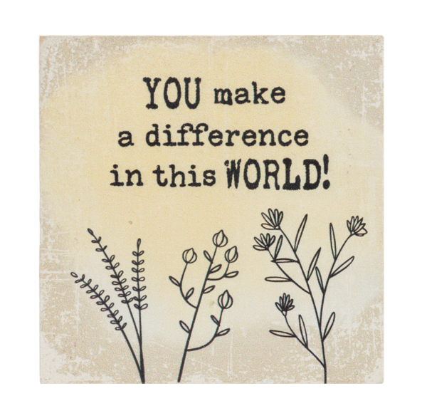 Block Talk Decorative Displays