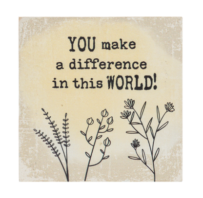 Block Talk Decorative Displays