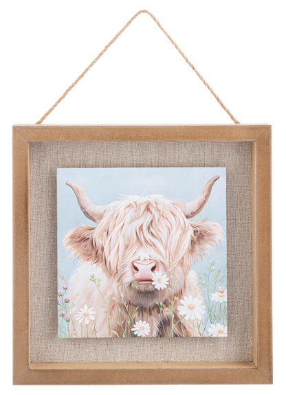 Flower Farm Hanging Plaques