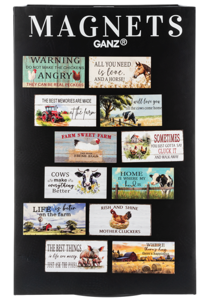 Down On The Farm Magnets