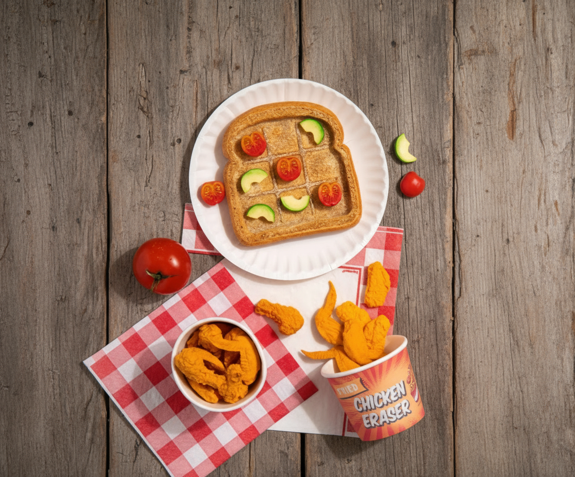 Food-Themed Tic-Tac-Toe Games