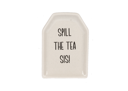 Teabag Holder & Teaspoon Set