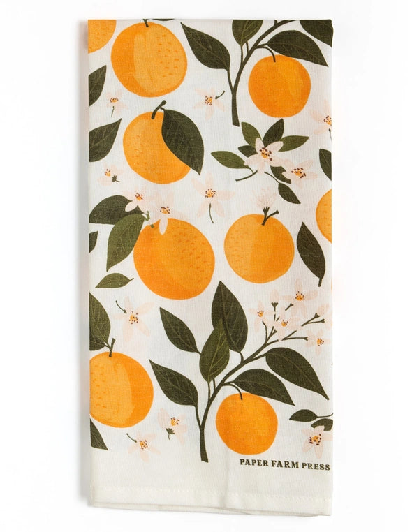 Paper Farm Press- Fruit Themed Tea Towel