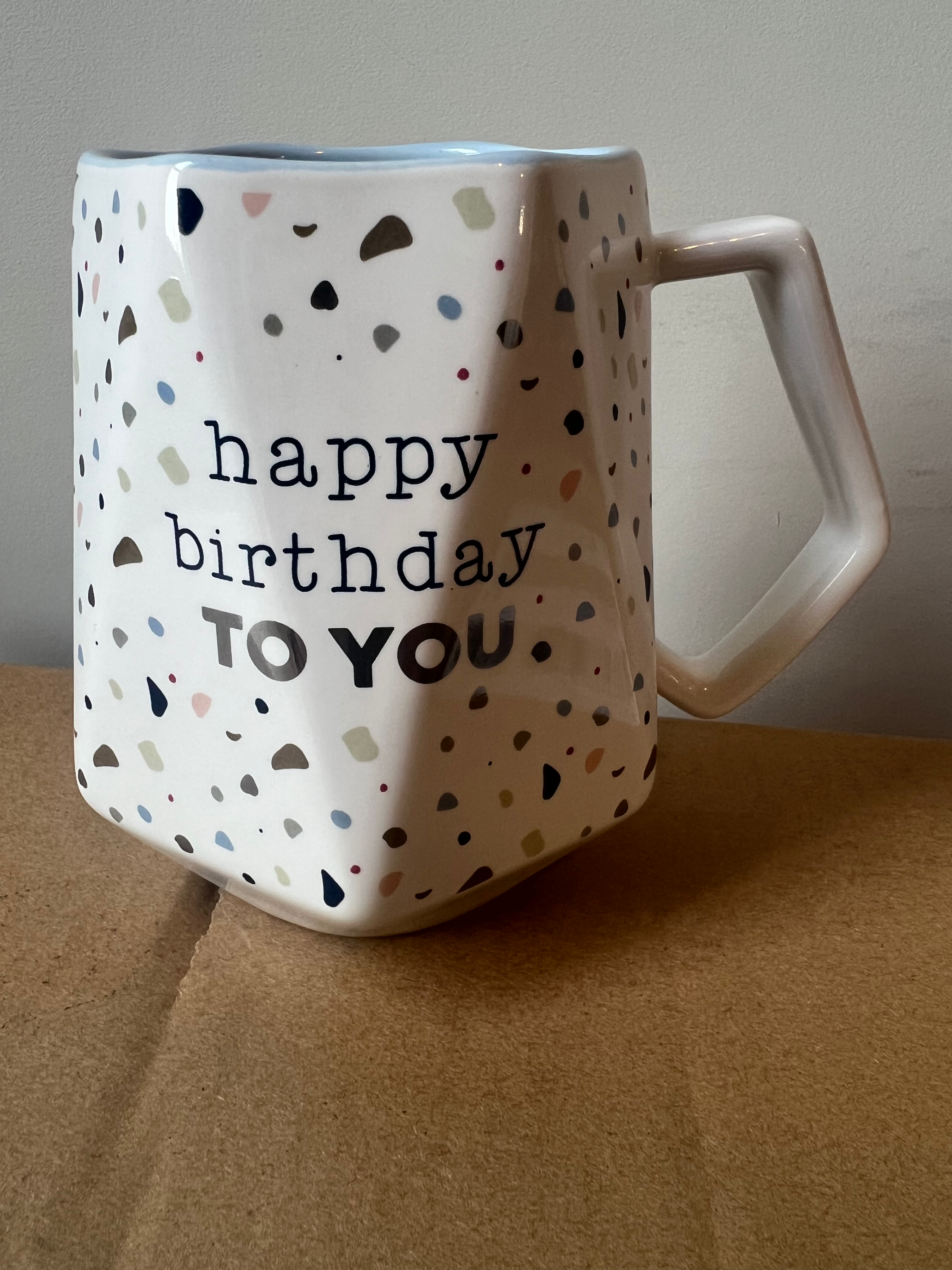 Happy Birthday Ceramic Cup