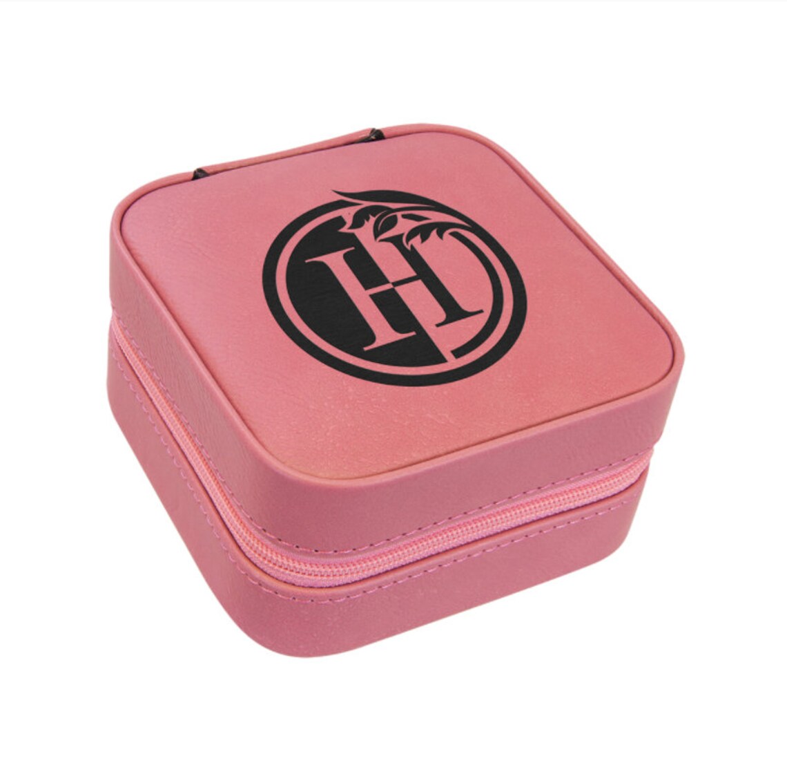 Leather Travel Jewelry Boxes - Customizable