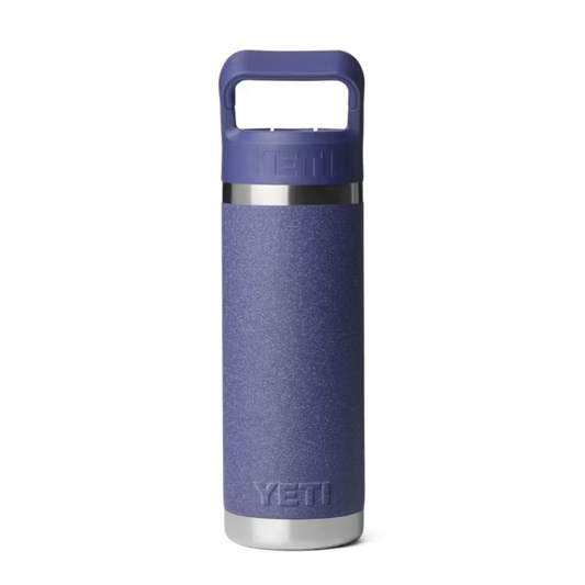 YETI 18oz Bottle with Color Match Straw Lid