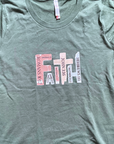 FAITH Scripture T-Shirt - Ladies Medium
