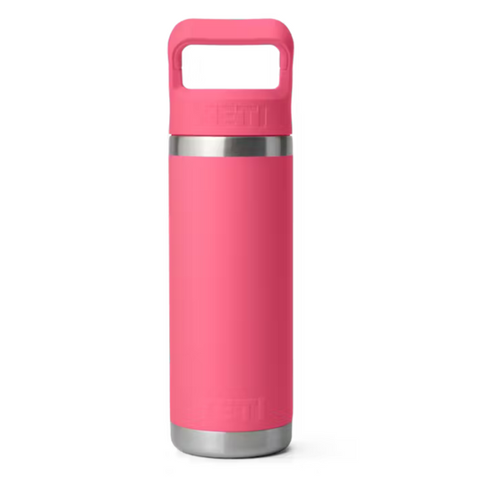 YETI 18oz Bottle with Color Match Straw Lid