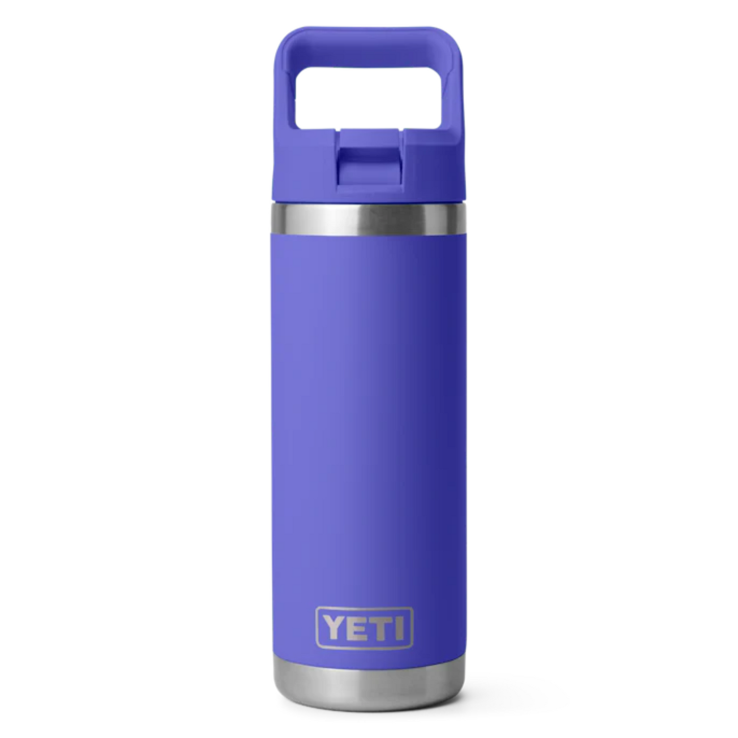 YETI 18oz Bottle with Color Match Straw Lid