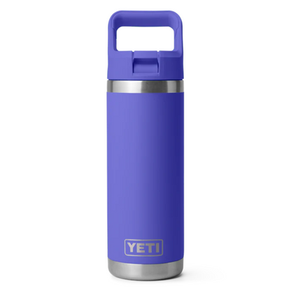 YETI 18oz Bottle with Color Match Straw Lid