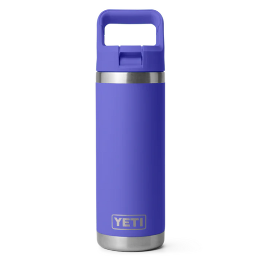 YETI 18oz Bottle with Color Match Straw Lid