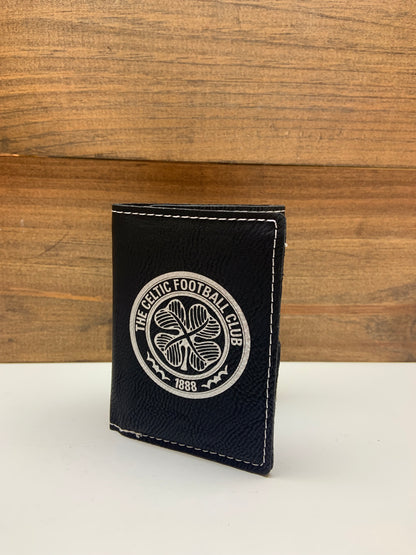 Customizable Leather Trifold Wallet