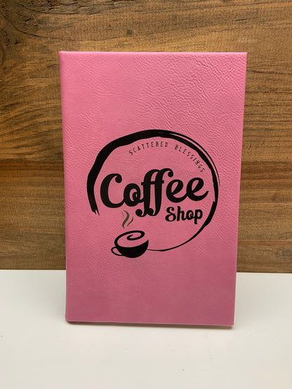 Customizable Hardcover Leather Journal