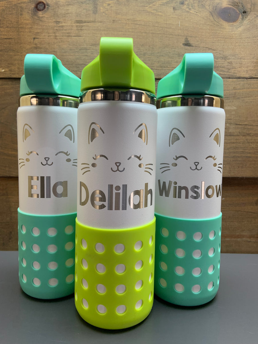 Hydro Flask 20oz Wide Mouth Kids Bottle With Straw Lid