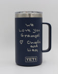 YETI RAMBLER 24OZ MUG WITH MAG SLIDE LID