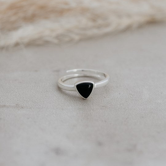 Glee Jewelry Mae Ring-Black Onyx