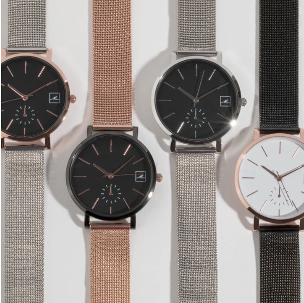 MIA Watches-Stainless Steel Mesh Watch