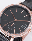 MIA Watches - Stainless Steel Stones Watch